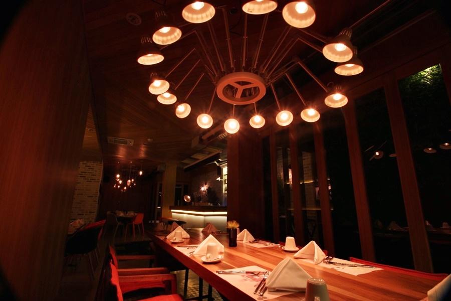The Click Clack Hotel Bogotá Exterior foto Interior of the restaurant