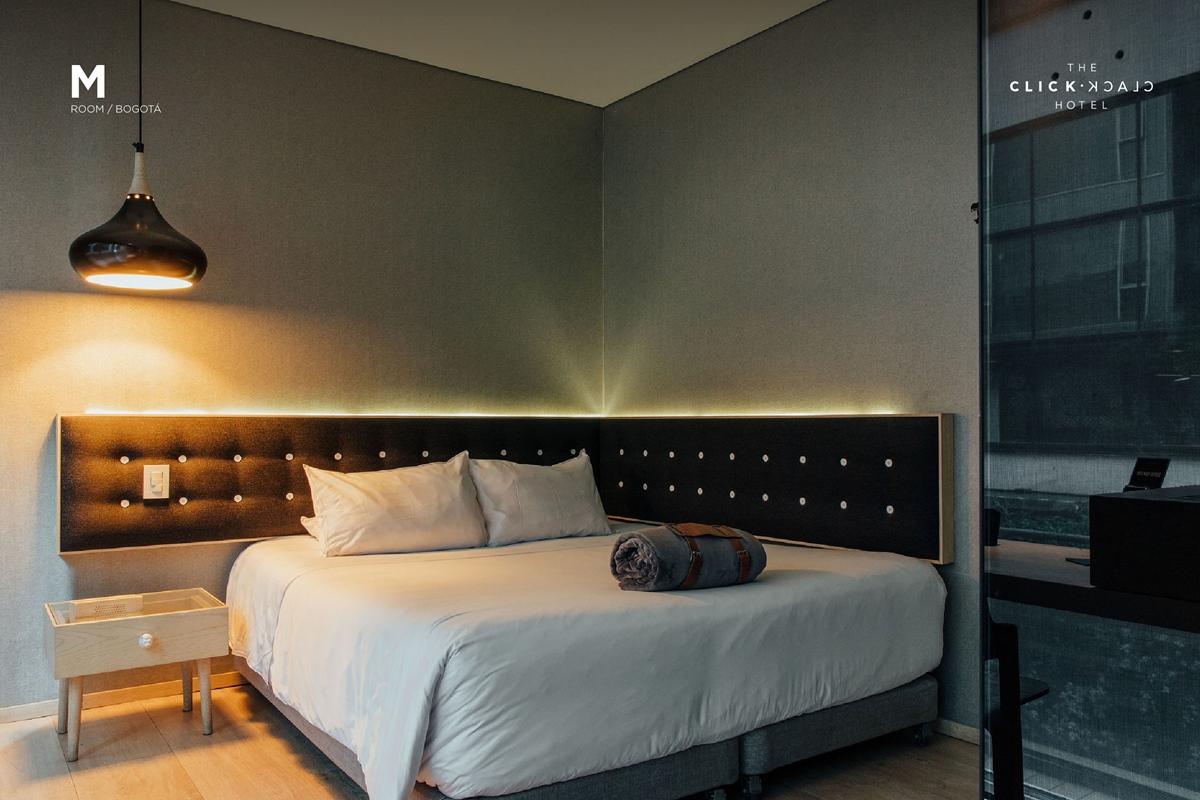 The Click Clack Hotel Bogotá Exterior foto Deluxe Room