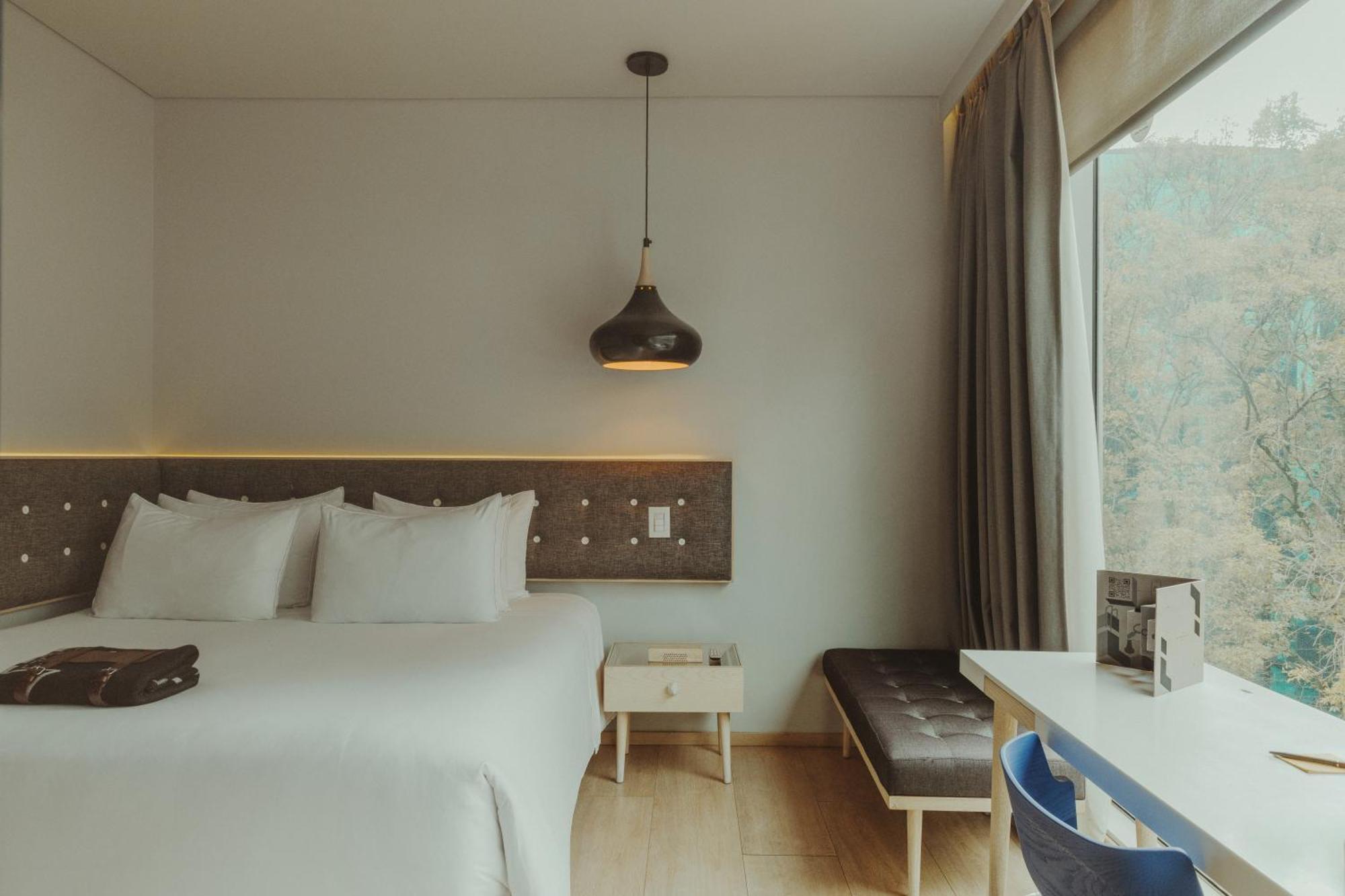 The Click Clack Hotel Bogotá Exterior foto A room at the hotel